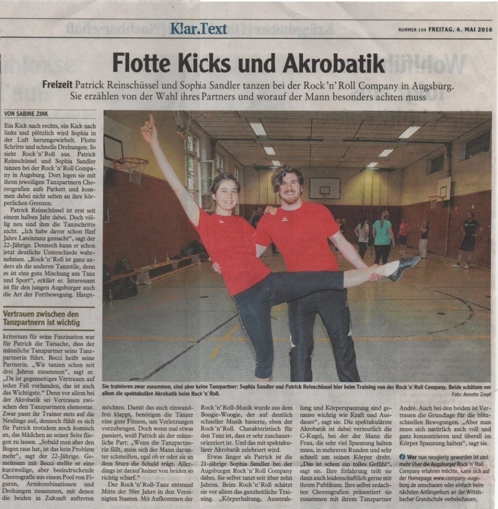 Flotte Kicks und Akrobatik